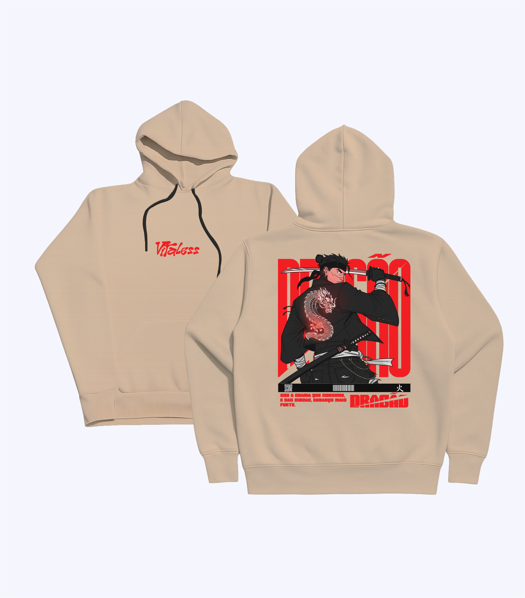 Moletom Ryuu Cartoon