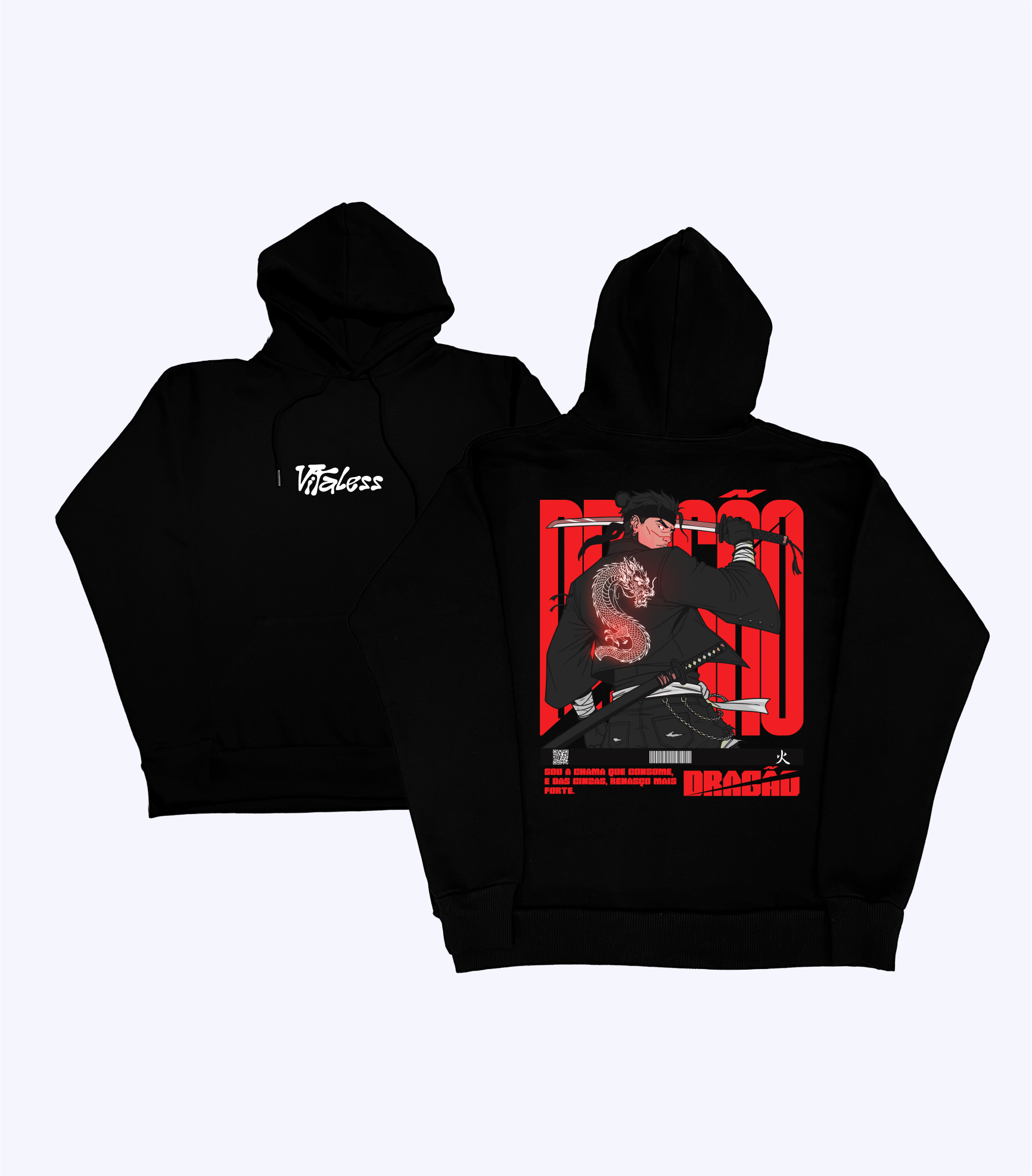 Moletom Ryuu Cartoon