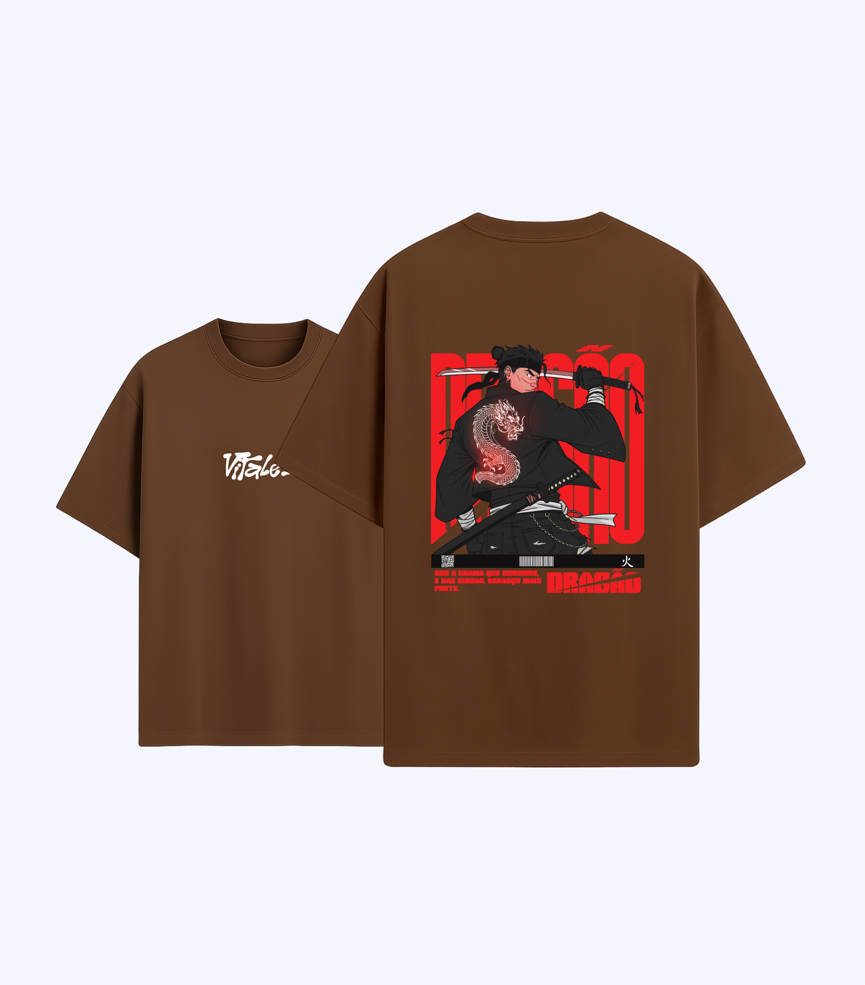 Camiseta Ryuu Cartoon